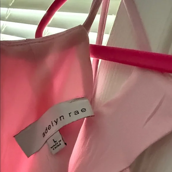 Adelyn Rae Light Pink Jumpsuit - Picture 4 of 5